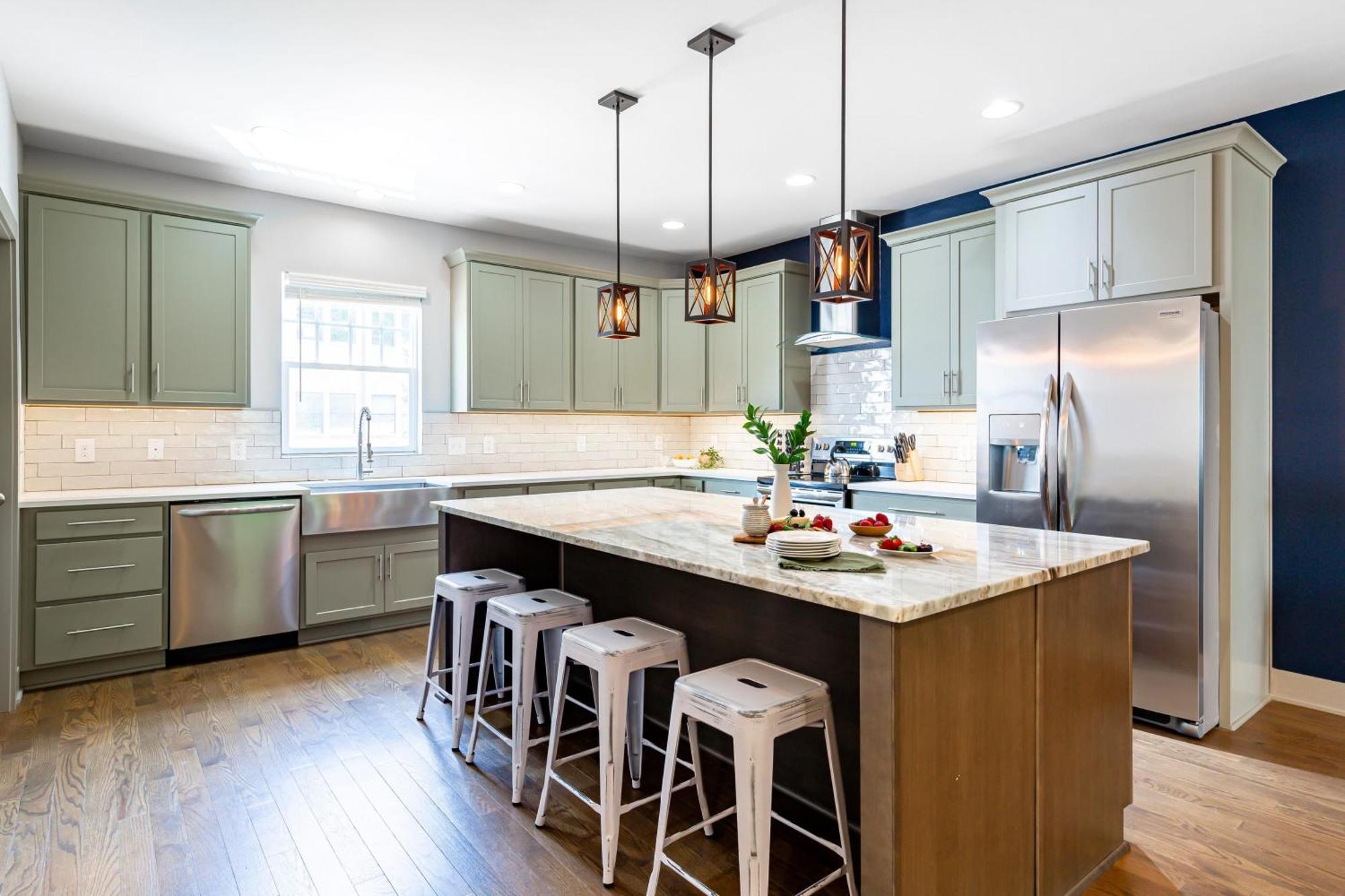 Waverly By Avantstay Nashville-Inspired Townhome W Luxury Kitchen Pool Table Екстер'єр фото